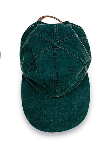 SB101 Sunbuster-Low Profile 6 Panel Cap Longer Visor, Forest Green