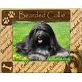 Giftworks Plus DBA0017 Bearded Collie, Alder Wood Frame, 4 x 6 In Giftworks Plus DBA0017 Bearded Collie, Alder Wood Frame, 4 x 6 In