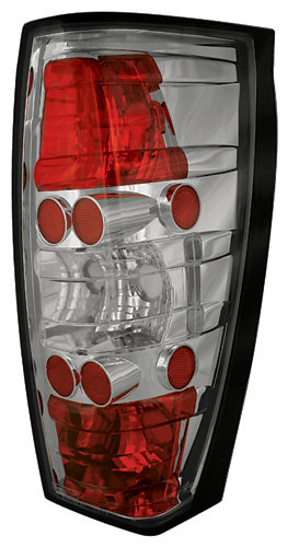 Cadillac Escalade Ext 2002 - 2006 Tail Lamps, Crystal Eyes Platinum Smoke