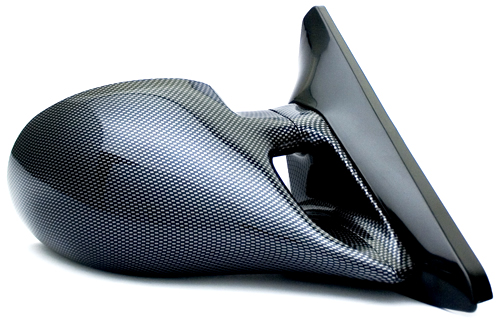 Honda Civic 1996 - 2000 Mirrors, Manual Carbon Fiber