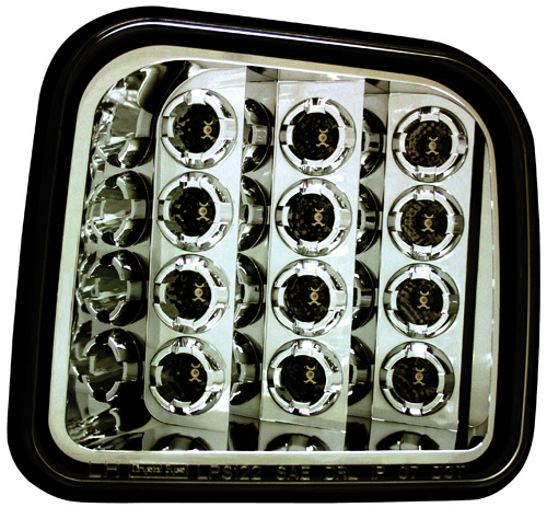 Hummer H3 2006 - 2009 Park Signals Front, LED Platinum Smoke
