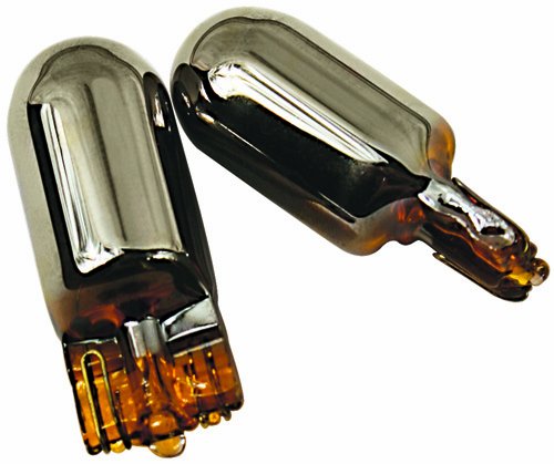 CWB-194CA Colored Bulb-Platinum Series 194 Mini Waffle Mount Chrome- Amber