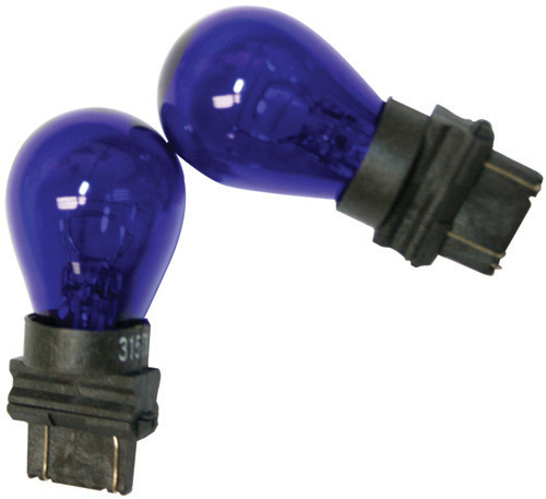 CWB-3157B Colored Bulb 3157 Waffle Mount Blue