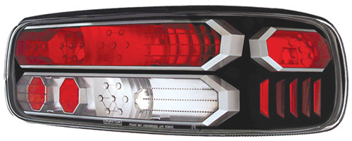 Chevrolet Caprice 1991 - 1996 Tail Lamps, Crystal Eyes Bermuda Black