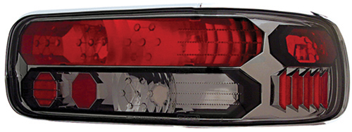 Chevrolet Caprice 1991 - 1996 Tail Lamps, Crystal Eyes Platinum Smoke