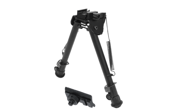 Super Duty Bi-Pod - Black - Height Adjustable 6.0 to 8.0 In. - Quick Detach Mount