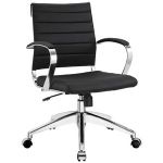 EEI-273-BLK Jive Mid Back Office Chair In Black