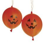 FA908 Jack O Lantern Rubber Punch Balls