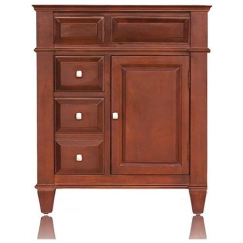 24 In. Single Basin Vanity With Door On Right - Espresso Finish
