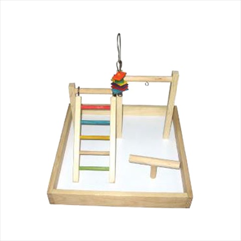 Picture of A&E Cage HB46409 Wood Tabletop Play Station - 17 X 17 X 12 In.
