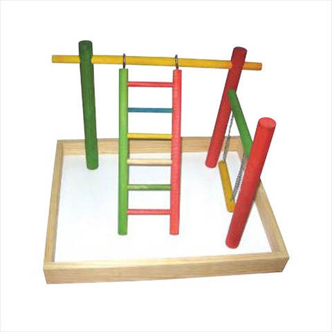 Picture of A&E Cage HB46411 Wood Tabletop Play Station - 20 X 15 X 14 In.