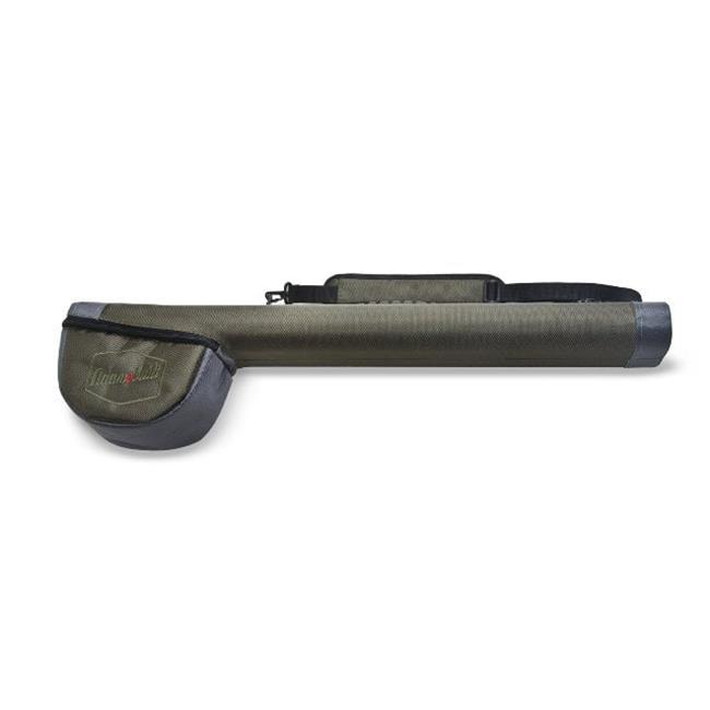 Adamsbuilt TWD4FRCP-GRN Tailwater Double Fly Rod Case With Pouch - 4 Piece