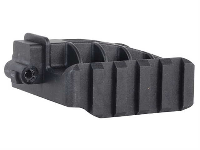 GPS-DLR Light Rail Mount Black Polymer Picatinny Side Rail Mount Ambidextrous Grip-Pod