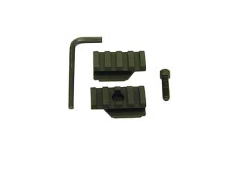 MCTAR-01G2 Generation 2 Black Tactical Light Mount Std. Front Sight