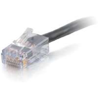 15300 35Ft Cat6 Non-Booted Network Patch Cable - Plenum-Rated - Black