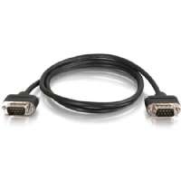 Picture of C2G 52167 Cmg Rated Db9 Low Profile Null Modem Male Male&#44; 10 Ft.