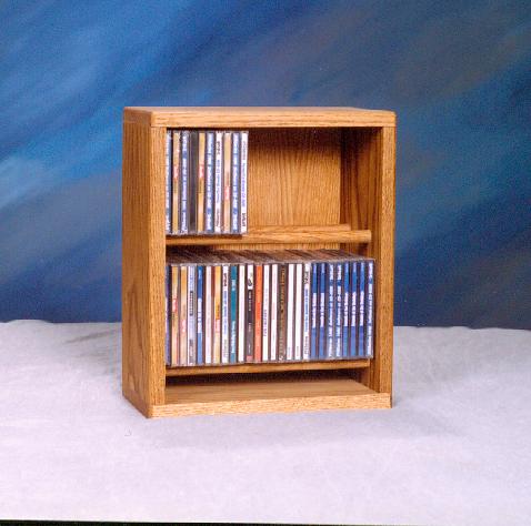 Picture of Wood Shed 206-12 Solid Oak Dowel Cabinet for CDs