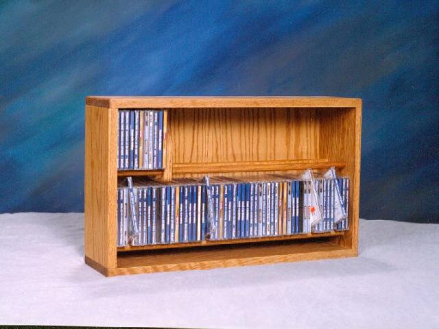 Picture of Wood Shed 206-24 Solid Oak Dowel Cabinet for CDs