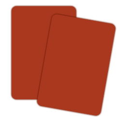 Picture of DIY Industries 15-1924-2448-623 PVC Board  24 x 48 in. Red- 1 Piece