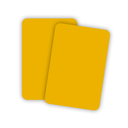 Picture of DIY Industries 15-1924-1212-618 PVC Board  12 x 12 in. - Yellow - 1 Piece