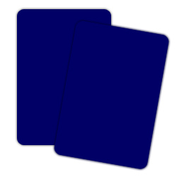 15-1924-4896-608 PVC Board 48 x 96 in. Dark Blue- 1 Piece