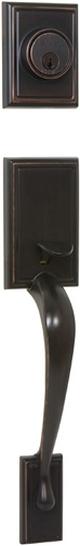 240612 Kellington Tuscany Bronze Single Cylinder Handleset- Tuscany Bronze -  Delaney Contemporary