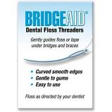 Flossaid TRP30 Bridgeaid Dental Floss Threader, 4 pack