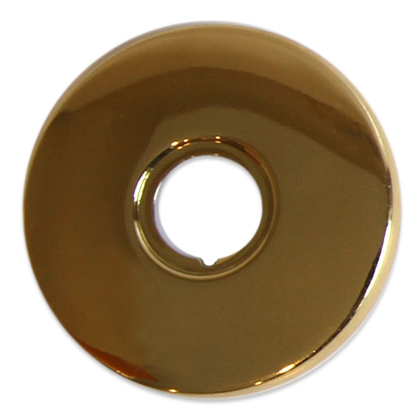 10.5 in. Square Ceiling Mount Anti-Lime Shower Head, Polished Brass Designer Finish -  D2D Technologies, D21659937