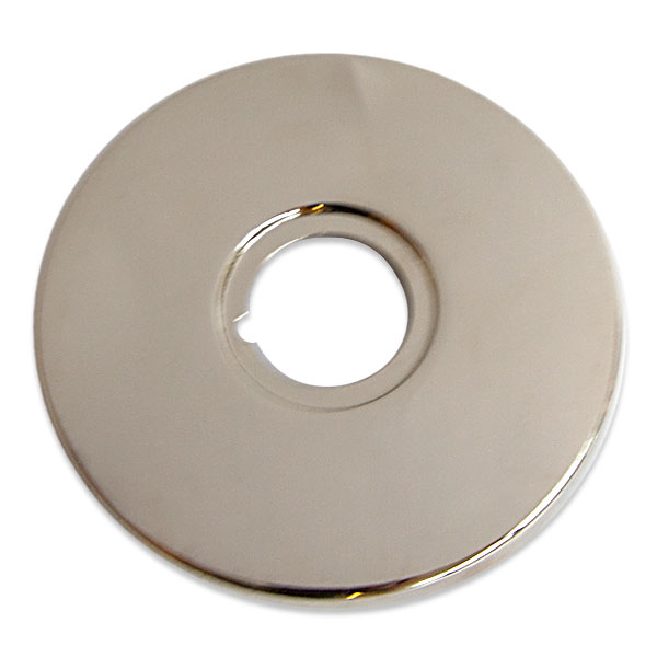 Jewel Shower Series Square Ceiling Mount Anti Lime Shower Head with Cast Brass Shower Arm Finish: Polished Nickel