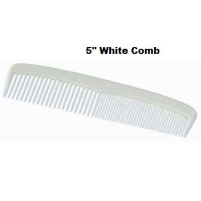 MT 5144-1440 5 in. Plastic White Comb 1440 per Case