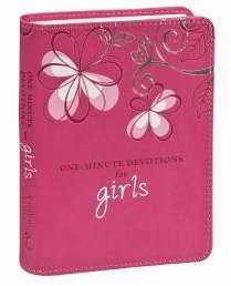 One Minute Devotions For Girls One Minute Devotions Pink Luxleather