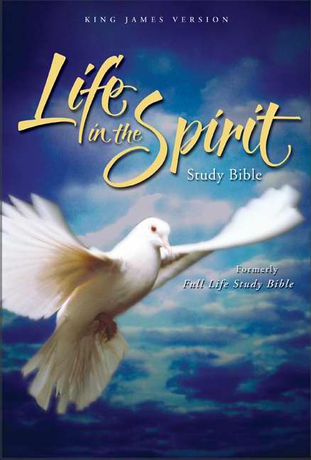 577587 Kjv Life In The Spirit Study Bible Black Bond -  Zondervan