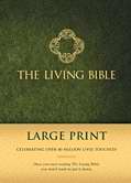 108156 Tlb Living Bible Large Print Hc -  Tyndale House Publishers