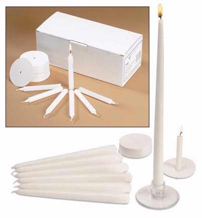 64729 Candle Congregation With Drip Protect 0.5 x 4.25