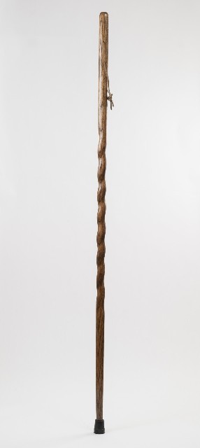 Picture of Brazos Walking Sticks BPT4-T 58 in. Twisted Oak Backpacker Walking Stick&#44; Tan