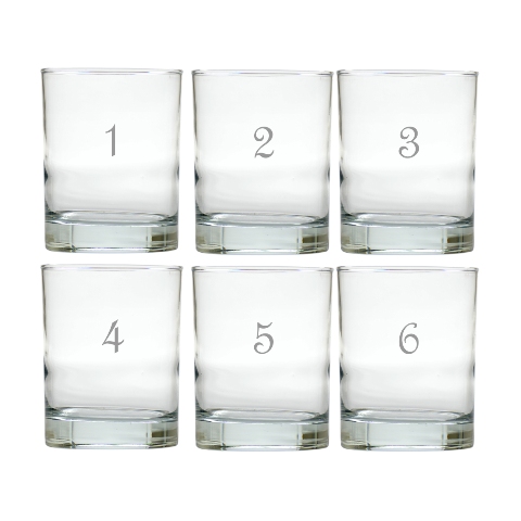 Picture of Carved Solutions Old Fashion Glass Set Of 6-1-6