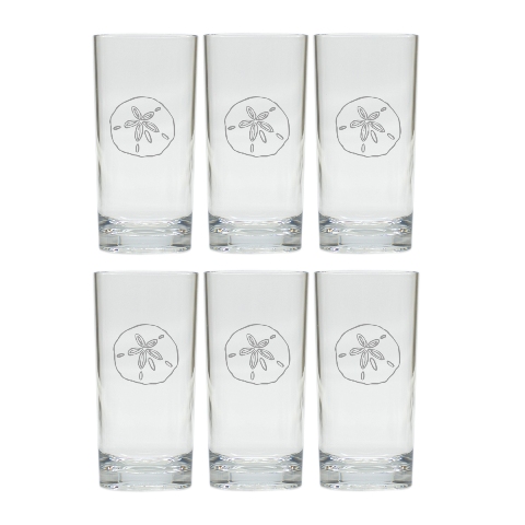 Picture of Carved Solutions Tall Cooler Glass Set Of 6-Sdollar