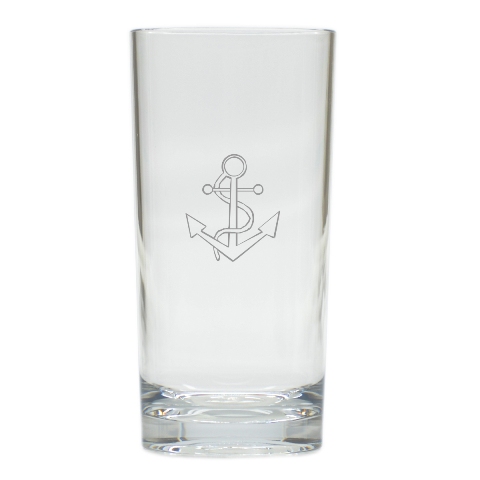 Picture of Carved Solutions Tall Cooler Glass Set Of 6-Anchor