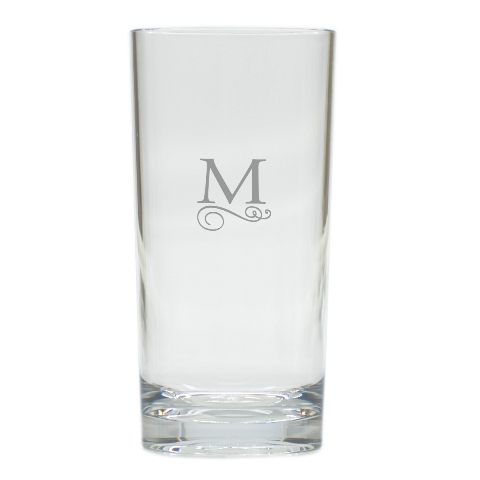 Picture of Carved Solutions Tall Cooler Glass Set Of 6-Pi-Flourish-H