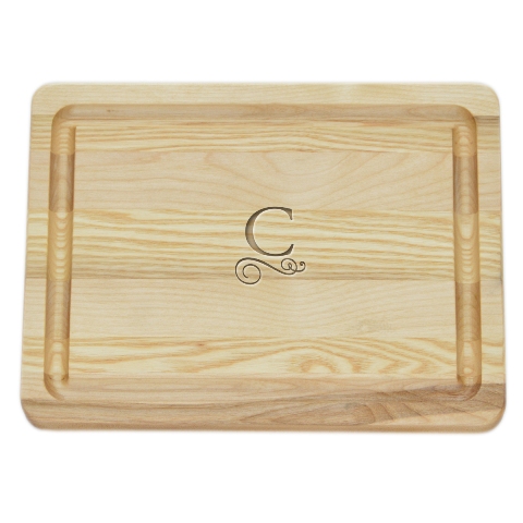 Picture of Carved Solutions Master Collection Wooden Cutting Board Small -Pi-Flourish-B