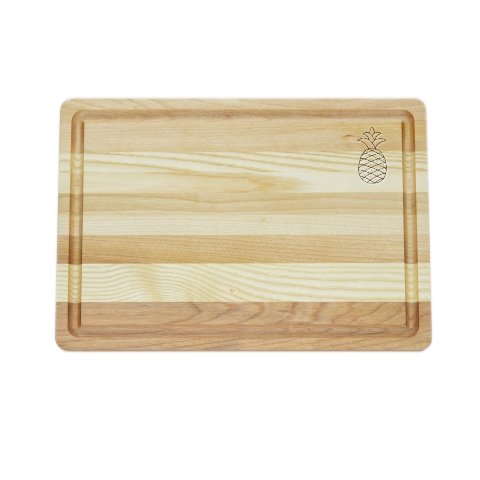 Picture of Carved Solutions Master Collection Wooden Cutting Board Medium-Pineapple