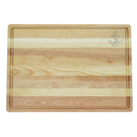 Picture of Carved Solutions Master Collection Wooden Cutting Board Large-Anchor