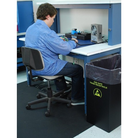 Picture of Desco 15013 Statfree Mat CV280- Black- Conductive