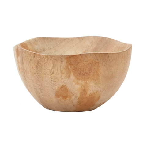 Lazy Susan 784078 Natural Hand Carved Mortar Dish - Large
