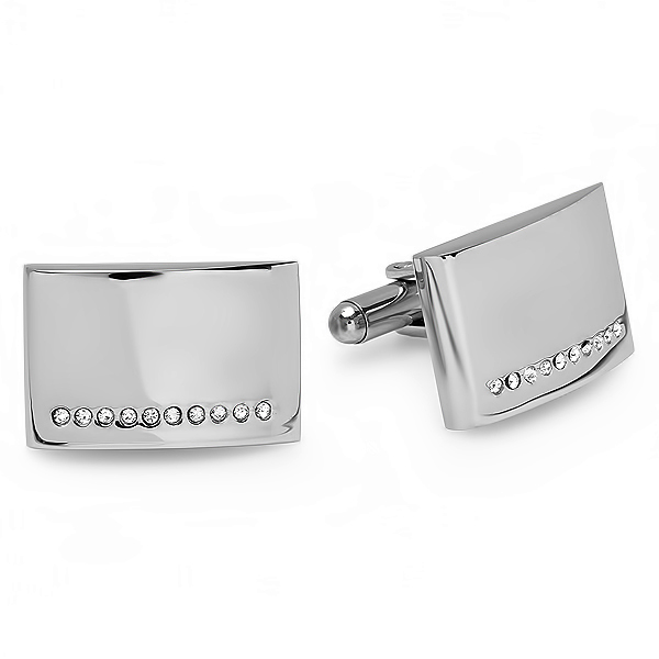 Picture of  Mens Stainless Steel Cuff Links