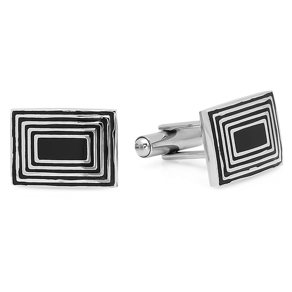 Picture of  Mens Rectangle Cuff Links