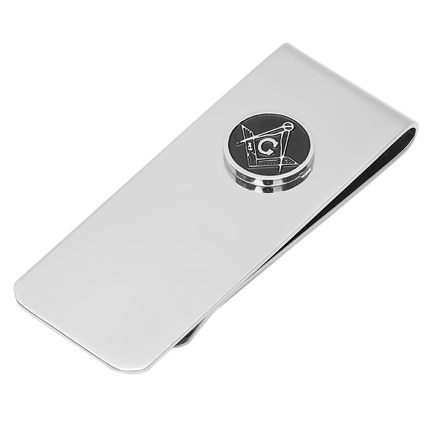 Picture of  Stainless Steel Masonic Money Clip