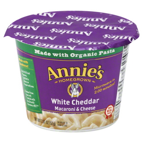 Picture of ANNIES HOMEGROWN PASTA CUP WHITE CHDR-2.01 OZ -Pack of 12