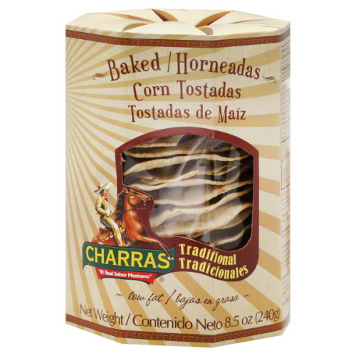 Picture of CHARRAS TOSTADA BKD NTRL-8.5 OZ -Pack of 8