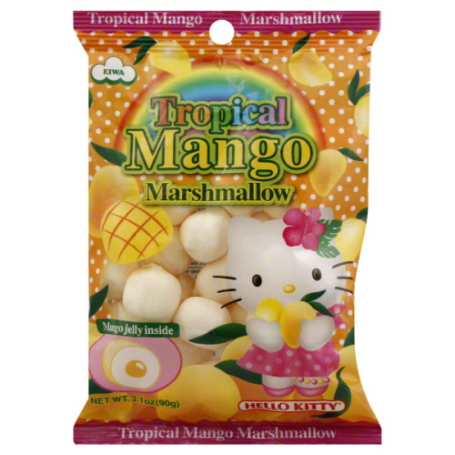 Hello Kitty Mango Marshmallows, 3.1 Oz, Case of 12